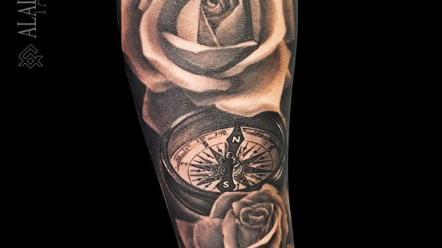 boussole-noumea-tatouage-compass-tattoo