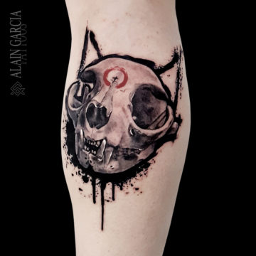 chat-skull-tatouage-noumea-cat-tattoo-sydney