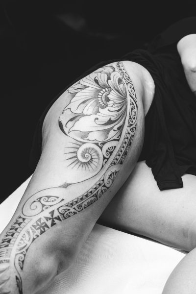 Mandala et motifs polynésiens